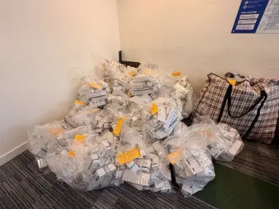 £400k haul of illegal cigarettes seized from two vans in Harpurhey
