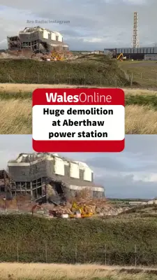 Aberthaw Power Station Demolished in Controlled Blast