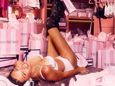 Adriana Lima stuns in new Victoria's Secret photoshoot
