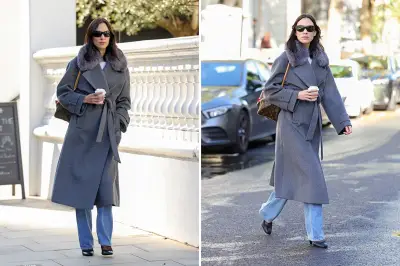 Alexa Chung's High Street Winter Coat Is a Timeless Find