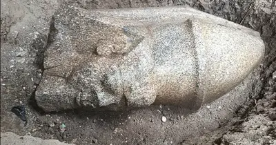 Ancient Egypt: Farmer's discovery leads to Ramses II statues find