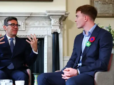 Andy Burnham calls swimmer Archie Goodburn an 'inspiration' after brain cancer plea