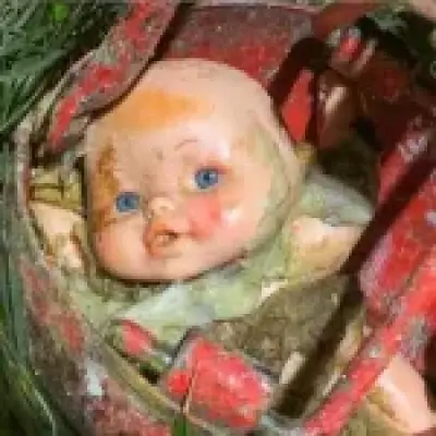 Baby doll among eerie sewer finds before Halloween