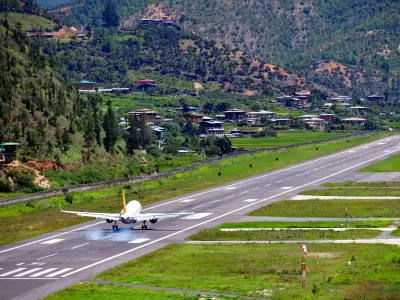 Bhutan's Paro Airport: World's Most Extreme Runway Needs Just 50 Certified Pilots