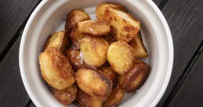 Chef's baking soda trick for perfect crispy roast potatoes