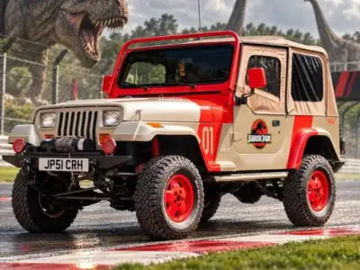 Cheshire Jurassic Park Jeep experience for £12.07 instead of £39