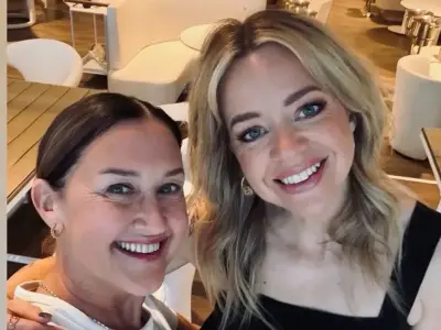Coronation Street Star Georgia Taylor Reunites With Angela Lonsdale in Greece