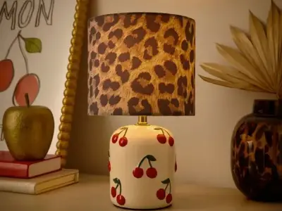 Dunelm's Quirky Leopard Print Lamp Can Be Free With Cashback