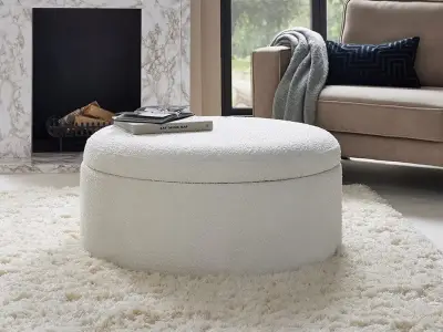 Dusk storage pouffe reduced to £91 with DECADE code
