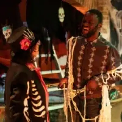 EastEnders' Kojo finds surprise romance with newcomer Jodie in Halloween story