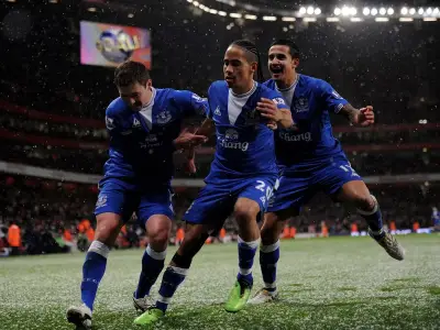 Everton's Arsenal away record: 26 defeats in 34 Premier League trips