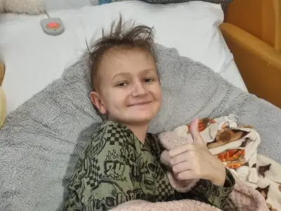 Family's 30-day challenge supports boy, 11, with third leukaemia relapse