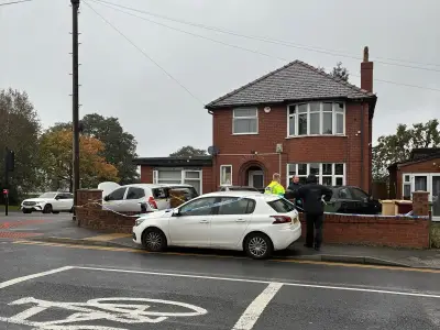 Farnworth car fire: Police seal off house on Plodder Lane as investigation begins