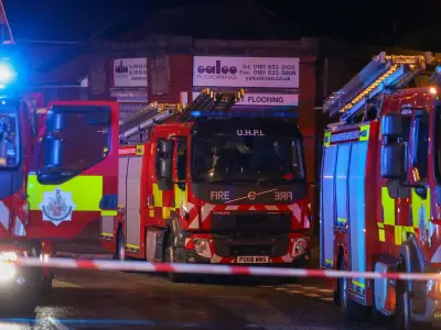 Firefighters tackle Oldham house blaze involving sauna