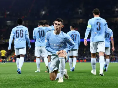 Foden hat-trick leads Man City to 5-1 win over AEK Athens