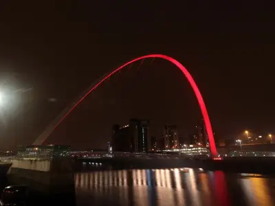 Gateshead Council Refuses to Light Bridge Red for Anti-Racism Charity