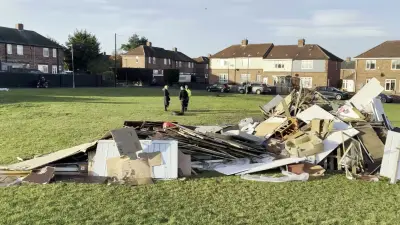 Gateshead fly-tip with potential bonfire cleared at £20,000 cost