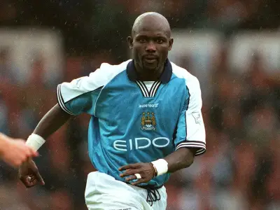 George Weah: Man City signed me as a publicity stunt