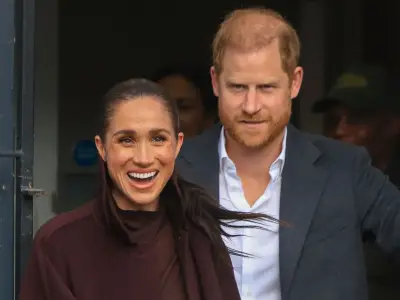 Harry and Meghan say 'great to be back' on first joint UK appearance