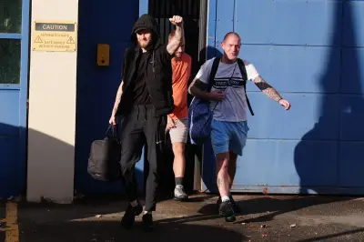 Inmates cheer as second phase of early prison release begins