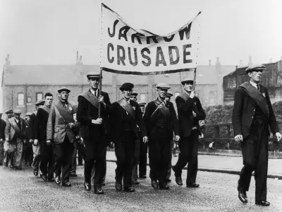 Jarrow Crusade 90th anniversary: 200 men's 290-mile march remembered