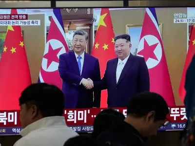 Kim Jong-un resurfaces in China days after death rumours