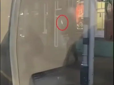 Machete-wielding youths brawl at Worthing Station in West Sussex