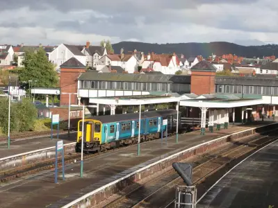 Man arrested after armed police board train at Llandudno Junction