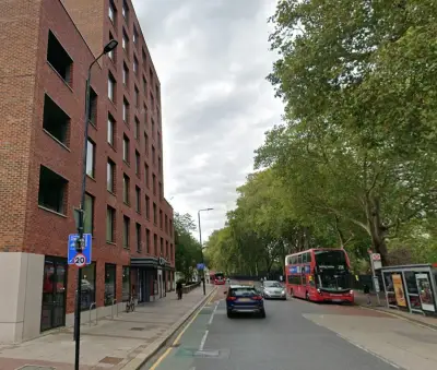 Man in his 30s dies after falling from Stratford hotel room