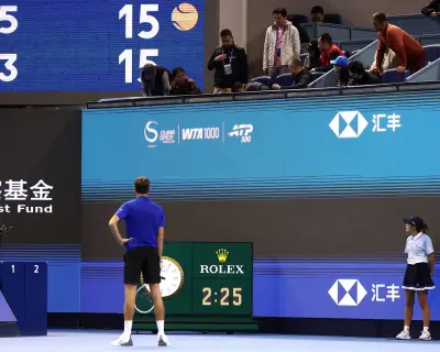 Medvedev disqualified from China Open semi after hitting fan with ball