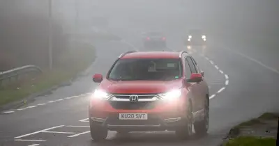 Met Office warns drivers of dense fog on Thursday