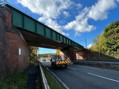 Metro services suspended after lorry hits bridge at Fellgate