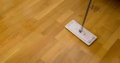 Mopping Mistake That Could Damage Wooden Floors