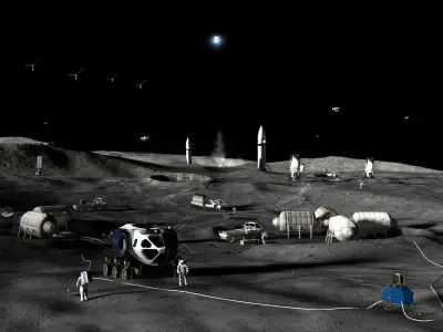 NASA weighs lunar meteor strike risk for 2032 Moon base plans