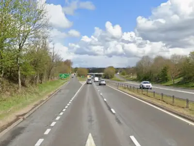 Nissan driver seriously injured in A77 crash with HGV near Kilmarnock