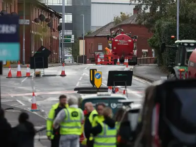 Oldham road remains closed as flood investigations continue