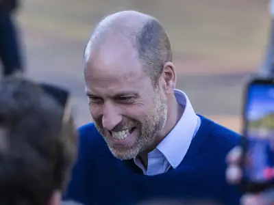 Prince William surprises young Aston Villa fan with McGinn celebration