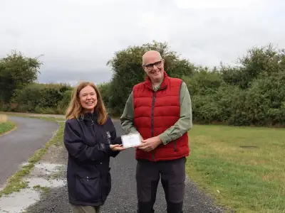 Rainy dog walk leads to Land Trust award for Northumberland volunteer