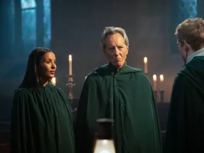 Richard E Grant warned of Celebrity Traitors 'cruelty' by Celia Imrie