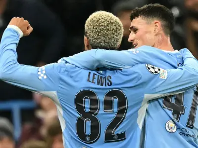 Rico Lewis impresses for Man City in Champions League start against AEK Athens