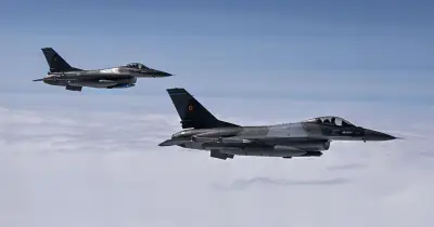 Romania scrambles F-16 jets after aerial target detected near NATO border