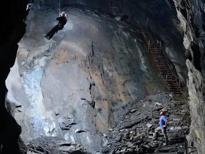 Roni Size to DJ 1,375ft underground in Eryri rave record attempt