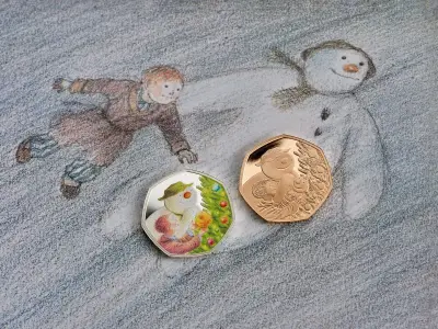 Royal Mint hides £2,495 gold Snowman 50p coin in advent calendar