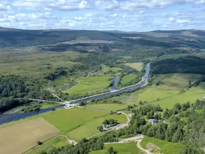 Scottish Highland estate with lochs and wind farm listed for £17m