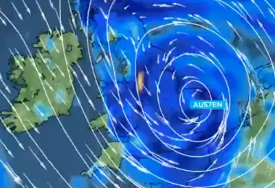 Storm Austen to hit London with 48mph winds and heavy rain