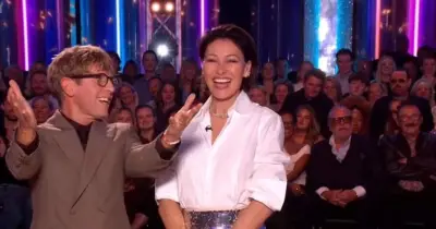 Strictly fans wild as Danny Dyer, Ray Winstone and Paul Chuckle spotted in audience