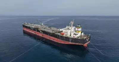 Supertanker carrying 2m barrels hit by mine in Strait of Hormuz