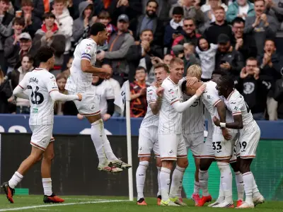 Swansea City open up four-point gap at Championship summit after comeback win over Norwich