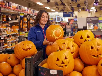 Tesco gives away free pre-carved pumpkins at 10 UK stores