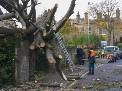 Third storm threatens UK with severe gales after Storm Boelo